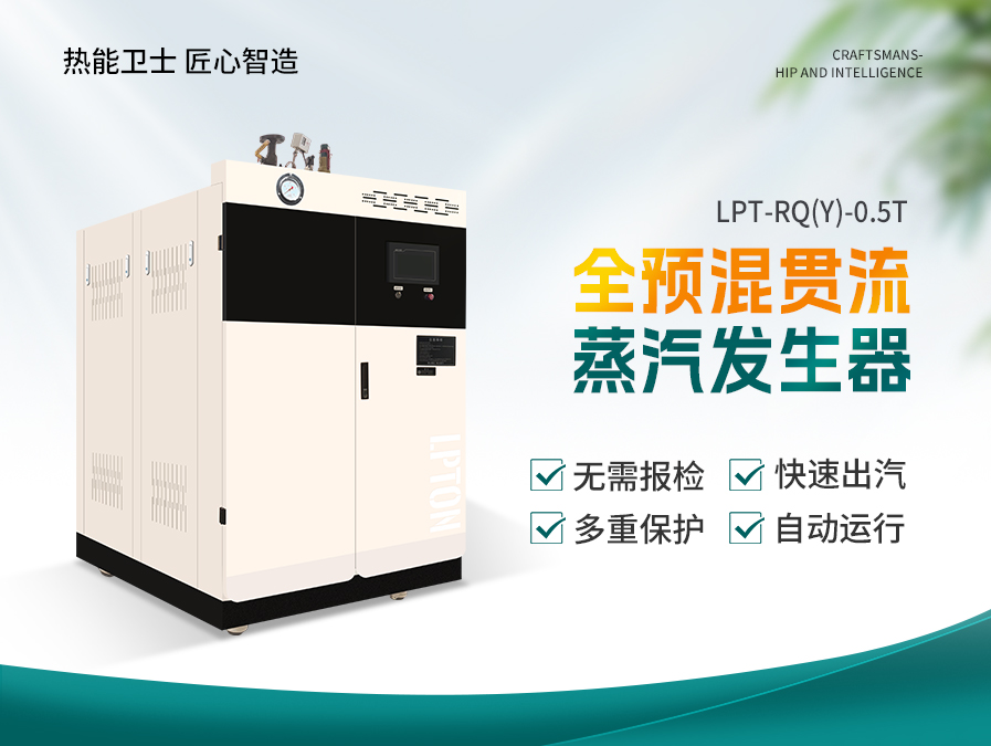 500公斤全预混贯流蒸汽发生器
